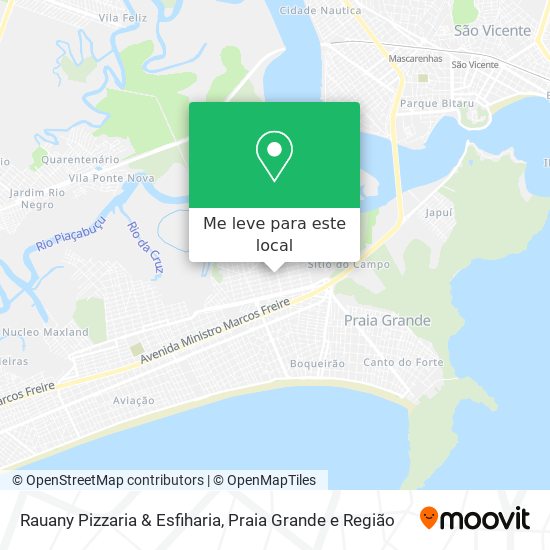 Rauany Pizzaria & Esfiharia mapa