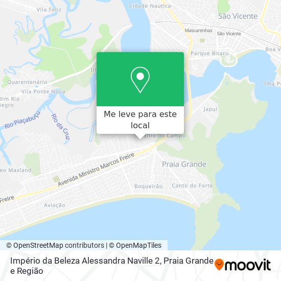 Império da Beleza Alessandra Naville 2 mapa