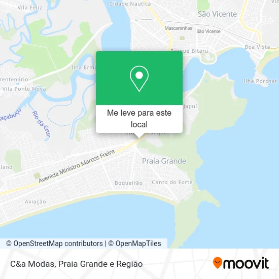 C&a Modas mapa