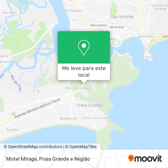 Motel Mirage mapa