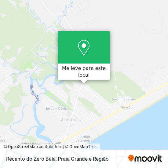 Recanto do Zero Bala mapa