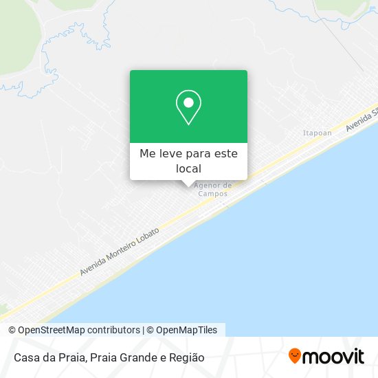 Casa da Praia mapa