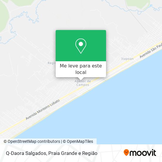 Q-Daora Salgados mapa