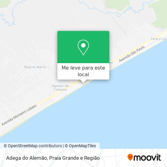 Adega do Alemão mapa