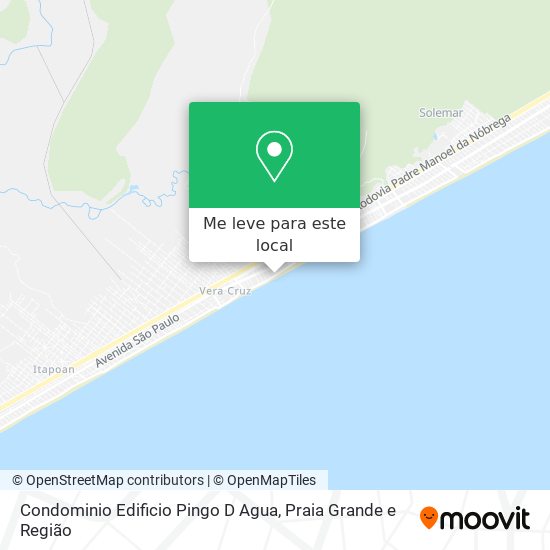 Condominio Edificio Pingo D Agua mapa