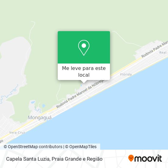 Capela Santa Luzia mapa