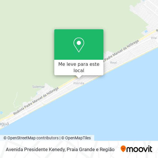 Avenida Presidente Kenedy mapa