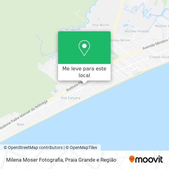 Milena Moser Fotografia mapa