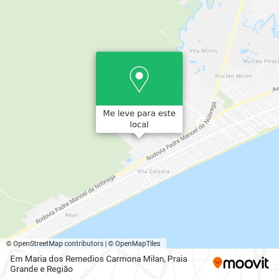 Em Maria dos Remedios Carmona Milan mapa