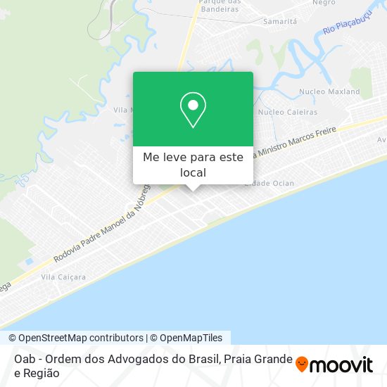 Oab - Ordem dos Advogados do Brasil mapa