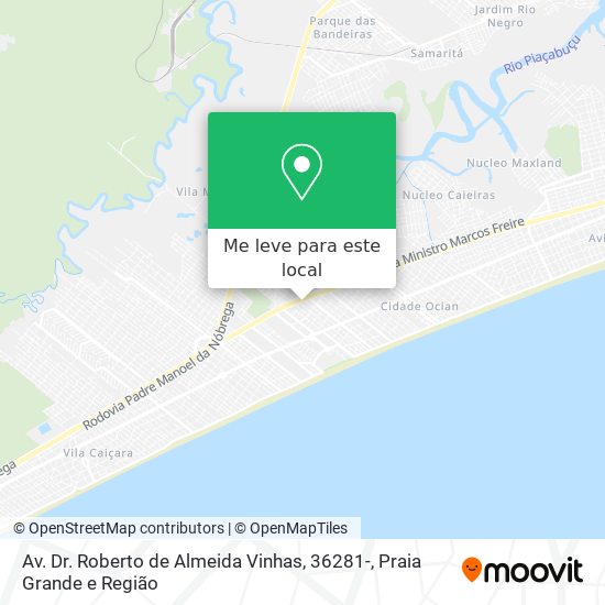 Av. Dr. Roberto de Almeida Vinhas, 36281- mapa