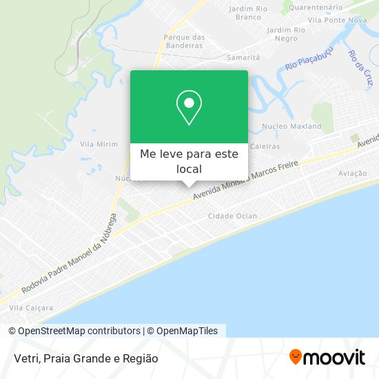 Vetri mapa
