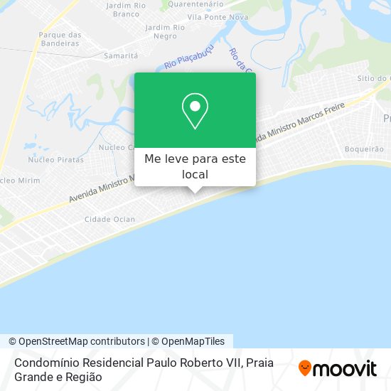 Condomínio Residencial Paulo Roberto VII mapa