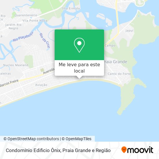 Condomínio Edificio Ônix mapa