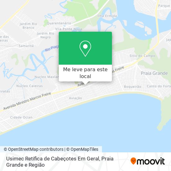 Usimec Retífica de Cabeçotes Em Geral mapa