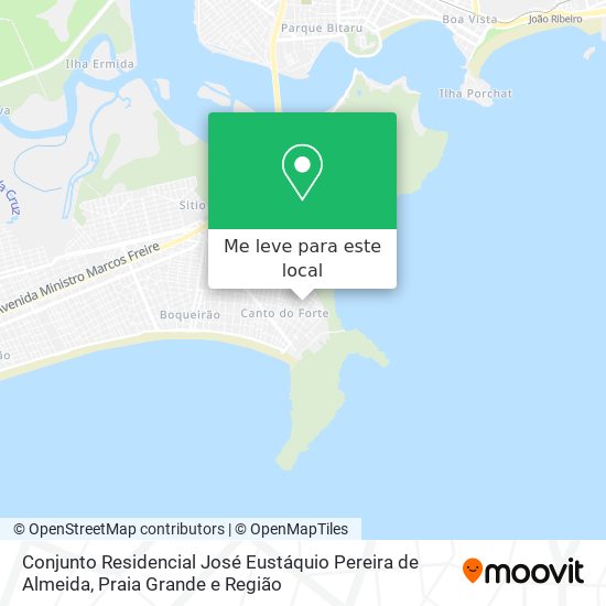 Conjunto Residencial José Eustáquio Pereira de Almeida mapa