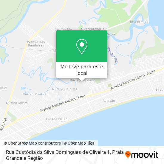 Rua Custódia da Silva Domingues de Oliveira 1 mapa