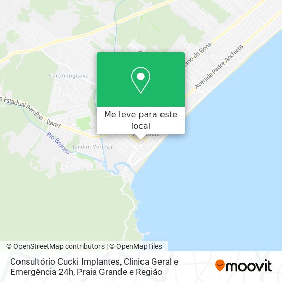 Consultório Cucki Implantes, Clinica Geral e Emergência 24h mapa