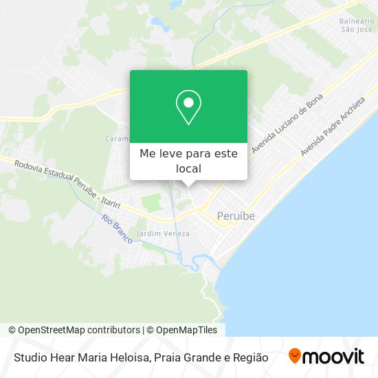 Studio Hear Maria Heloisa mapa