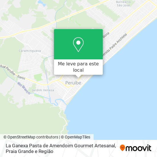La Ganexa Pasta de Amendoim Gourmet Artesanal mapa