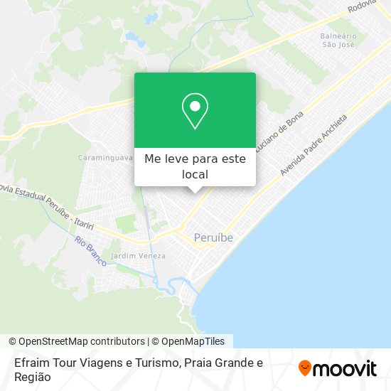 Efraim Tour Viagens e Turismo mapa