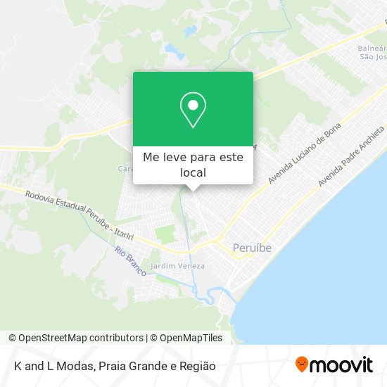 K and L Modas mapa