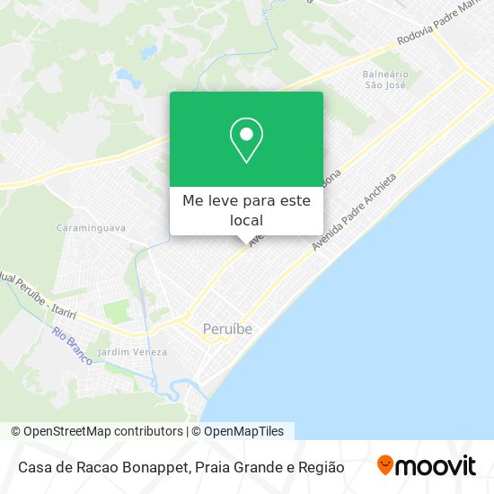 Casa de Racao Bonappet mapa