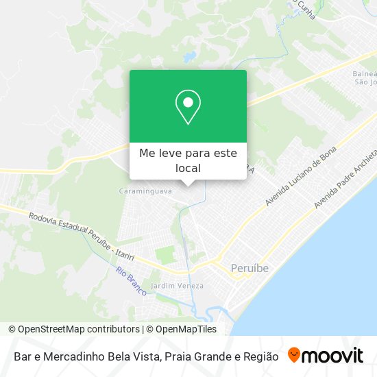 Bar e Mercadinho Bela Vista mapa
