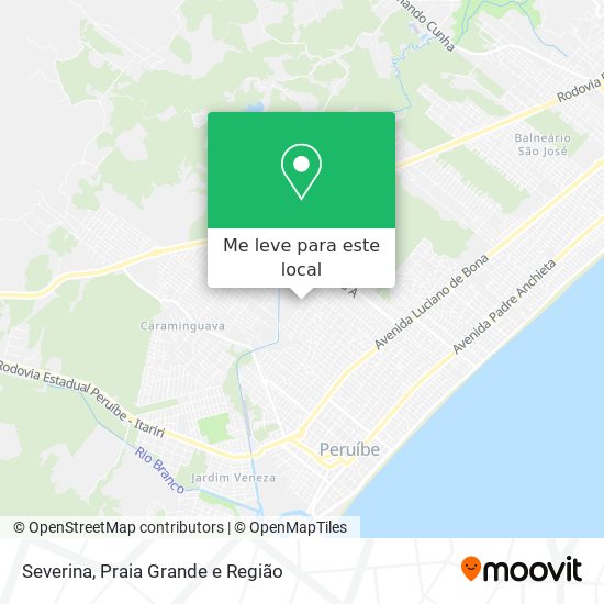 Severina mapa