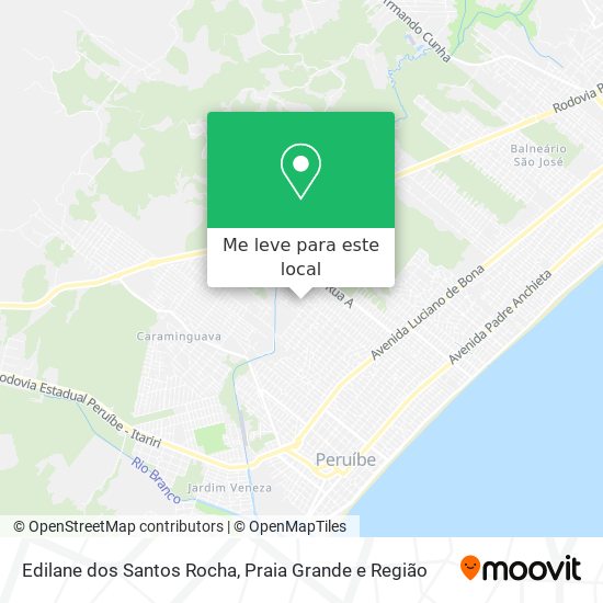 Edilane dos Santos Rocha mapa
