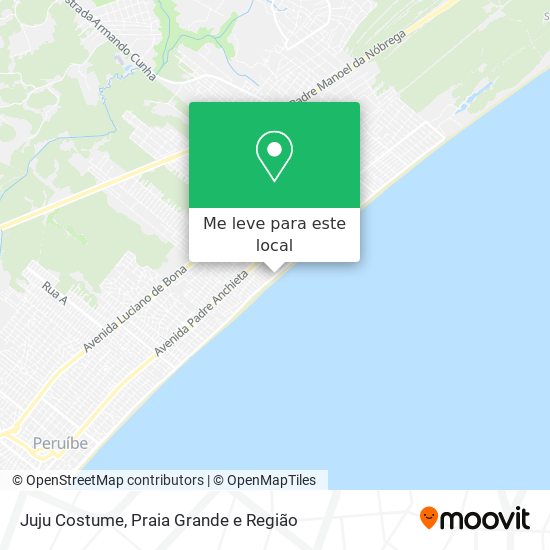 Juju Costume mapa