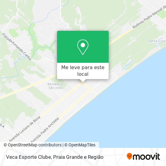 Veca Esporte Clube mapa
