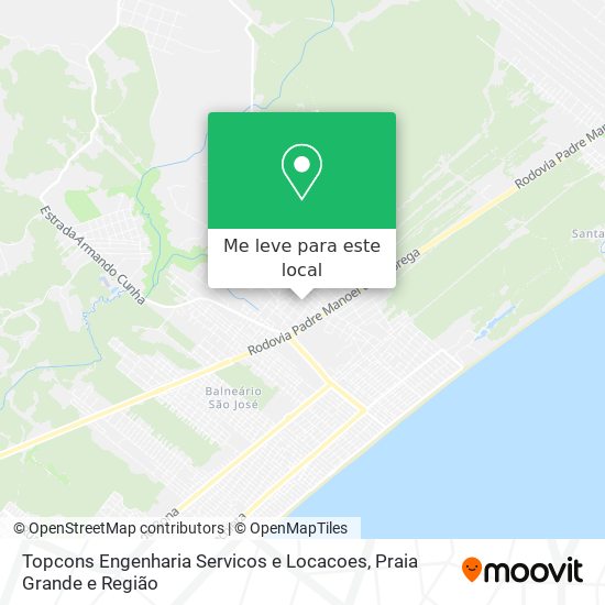 Topcons Engenharia Servicos e Locacoes mapa