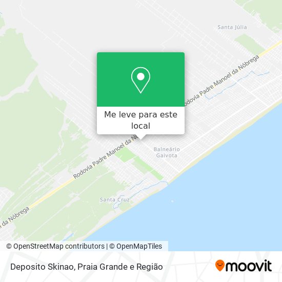 Deposito Skinao mapa