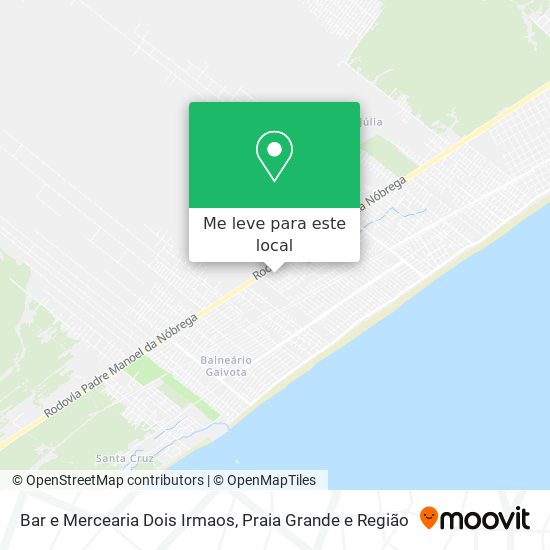 Bar e Mercearia Dois Irmaos mapa
