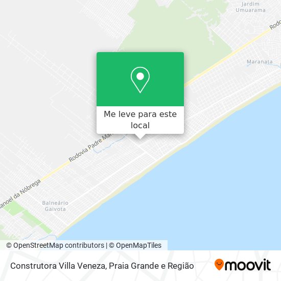 Construtora Villa Veneza mapa