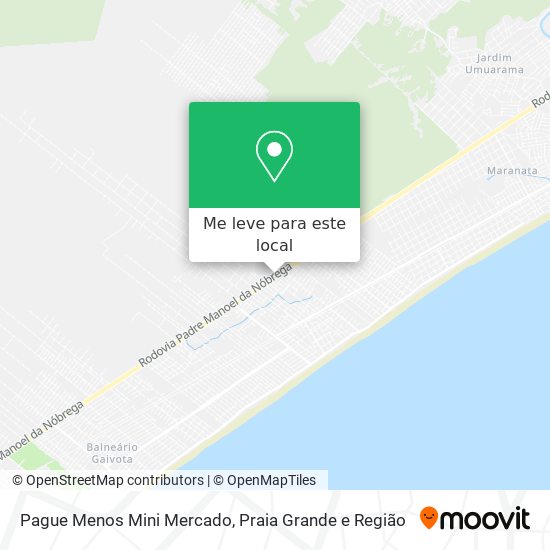 Pague Menos Mini Mercado mapa