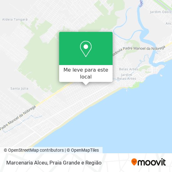 Marcenaria Alceu mapa