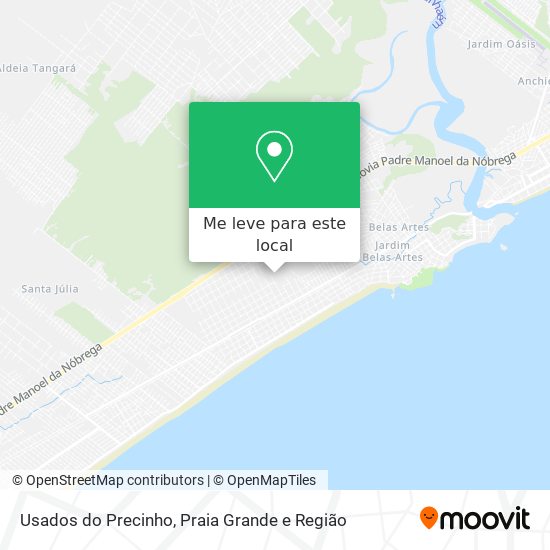Usados do Precinho mapa