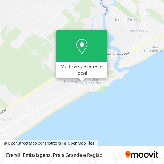 Erendil Embalagens mapa