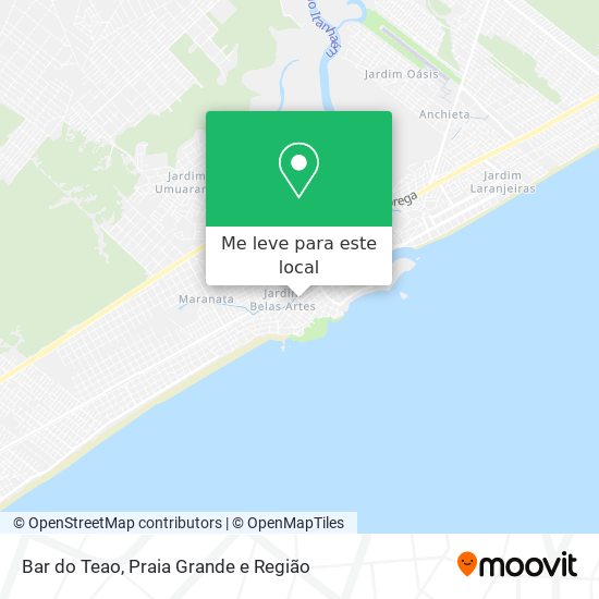 Bar do Teao mapa