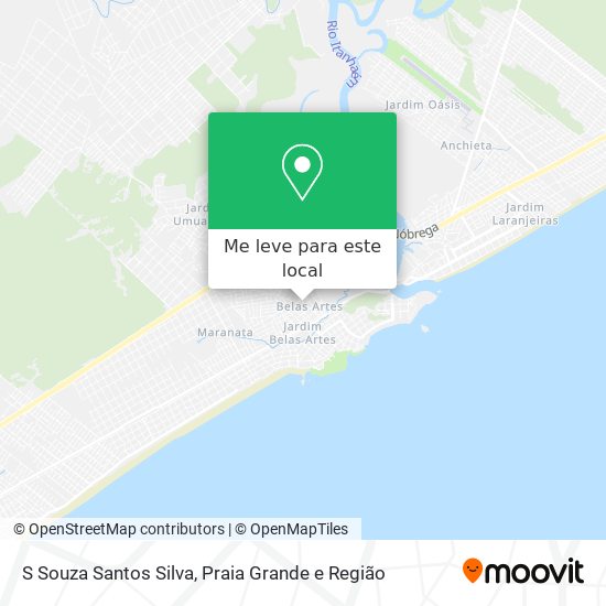 S Souza Santos Silva mapa