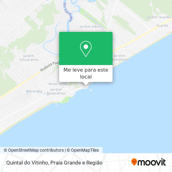 Quintal do Vitinho mapa