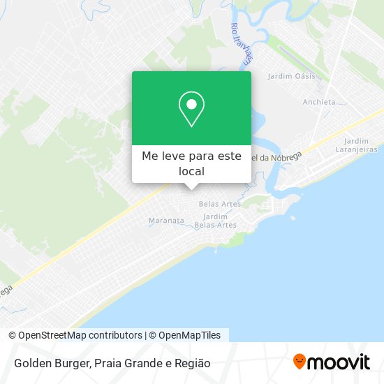 Golden Burger mapa