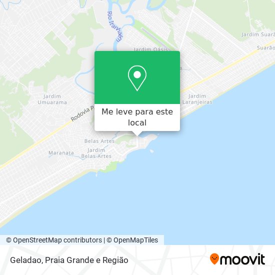Geladao mapa