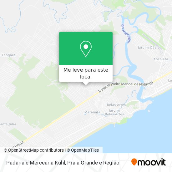 Padaria e Mercearia Kuhl mapa