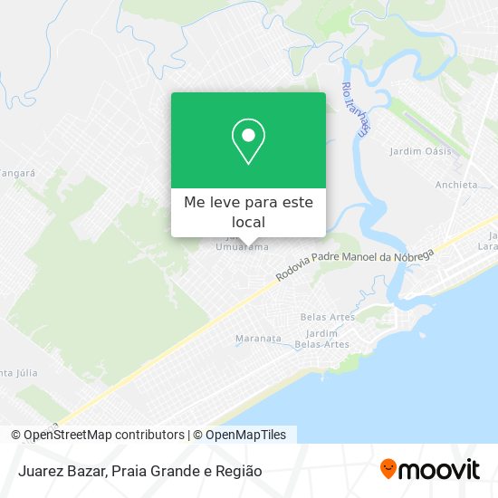 Juarez Bazar mapa