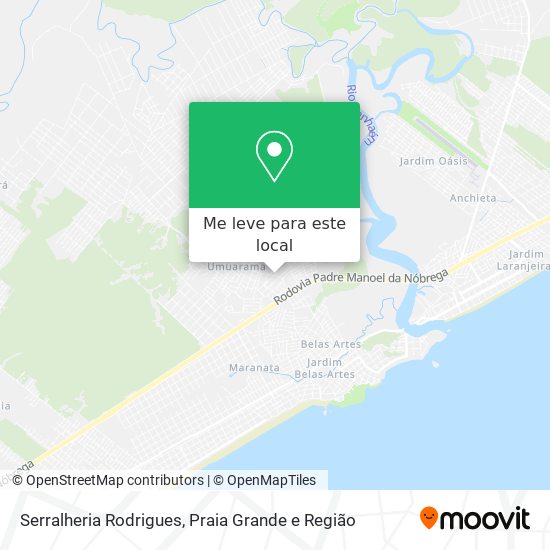 Serralheria Rodrigues mapa