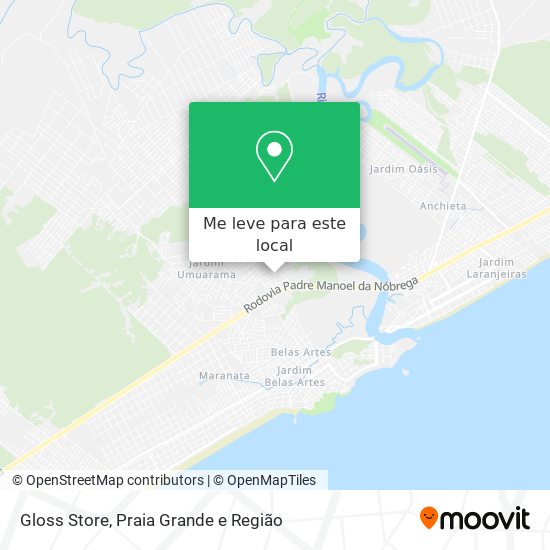 Gloss Store mapa
