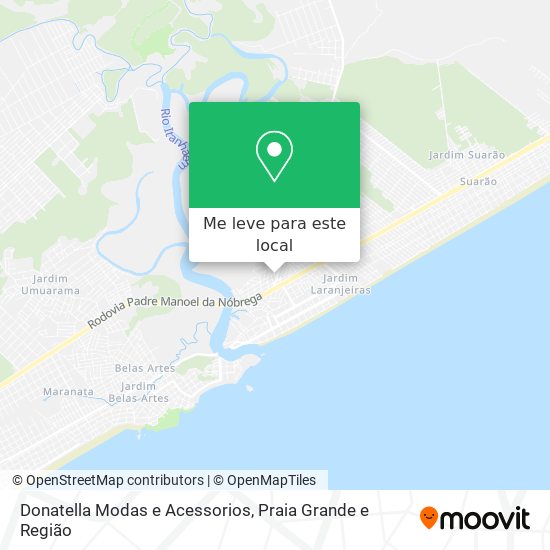 Donatella Modas e Acessorios mapa